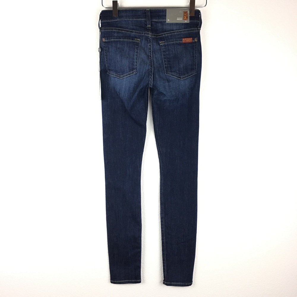 7 For All Mankind The Skinny Second Skin Jeans - Picture 5 of 8